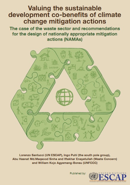 Valuing the sustainable development co-benefits of climate change mitigation actions:  the case of the waste sector and recommendations for the design of nationally appropriate mitigation actions (NAMAs)